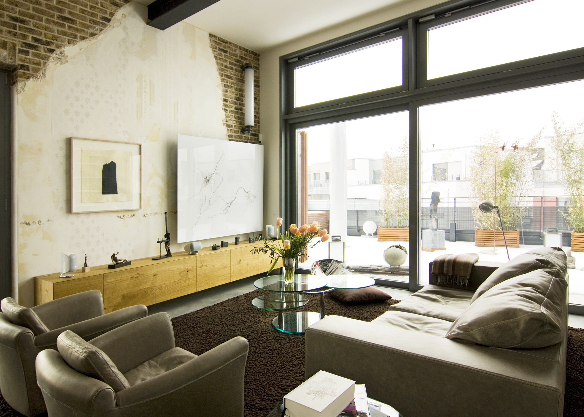 Smart Home Projekt (KNX, Lichtszenen, Multiroom) – Penthouse über der Stadt
